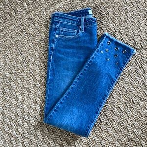 Firth Grommet Hem Jeans 26